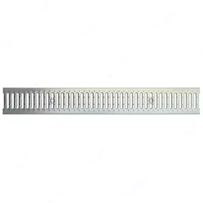 Решетка водоприемная Basic РВ-10.14.100-К штампованная стальная оцинкованная 20101-м reshotka standartpark