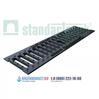  Решетка водоприемная Basic РВ-10.14.50- ячеистая чугунная ВЧ кл. С 20403 решоткалар standartpark latoklar Декоративные решетки