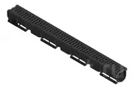 Лоток водоотводный Spark ЛВ-07.09.09-ПП пластиковый с реш. пластик. кл. А (компл.) 088081-М standartpark latoklar lotok