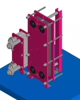 PLASTINKALI ISITISH va GVS uchun qismlarga ajraladigan issiqlik almashgichlar