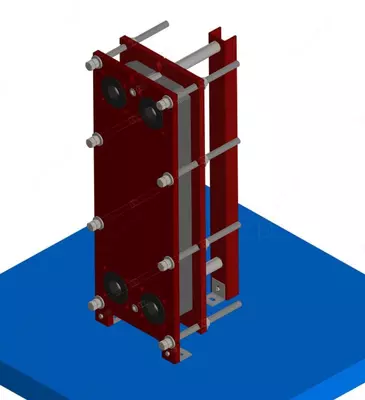   PLASTINKALI ISITISH va GVS uchun qismlarga ajraladigan issiqlik almashgichlar