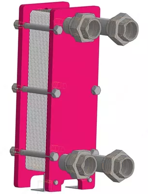  PLASTINKALI ISITISH va GVS uchun qismlarga ajraladigan issiqlik almashgichlar TEPLORESURS