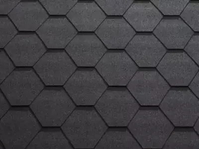 Гибкая черепица Katepal (Катепал) Classic-KL Черный andulin