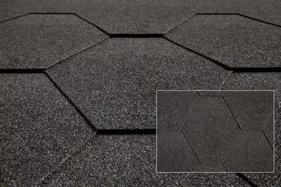 Гибкая черепица Katepal (Катепал) Classic-KL Grey andulin мягкая кровля