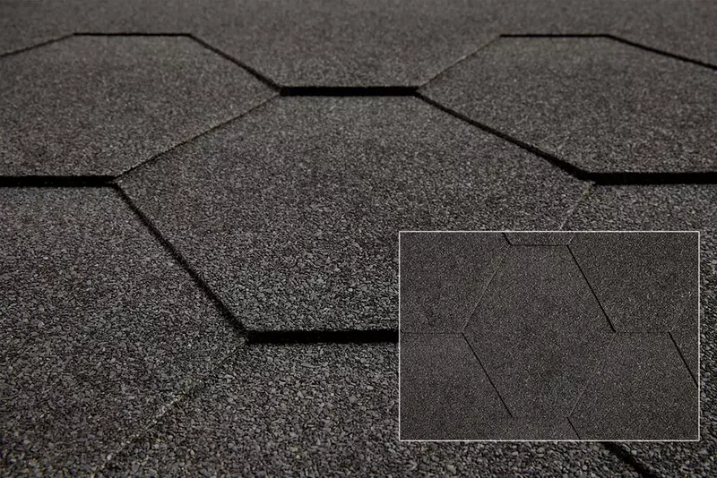 Гибкая черепица Katepal (Катепал) Classic-KL Grey andulin мягкая кровля