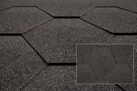  Гибкая черепица Katepal (Катепал) Classic-KL Grey andulin мягкая кровля - 