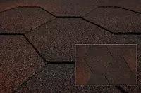  Битумная черепица KATEPAL JAZZY Коричневый Гибкая черепица мягкая кровля Оптом и розница