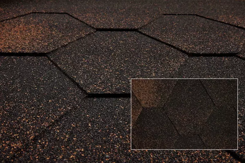   Bitumli cherepitsa KATEPAL JAZZY Mis Egiluvchan cherepitsa andulin yumshoq tom