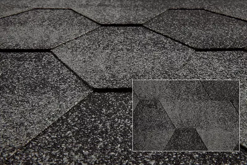 Битумная черепица KATEPAL JAZZY Серый Гибкая черепица andulin