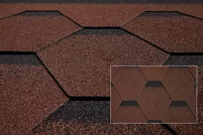   Битумная черепица KATEPAL KATRILLI Кора дерева Гибкая черепица андулин