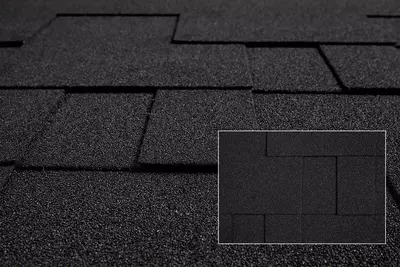  Bitumli cherepitsa KATEPAL ROCKY qora BLACK Egiluvchan cherepitsa andulin yumshoq tom Ulgurji va chakana