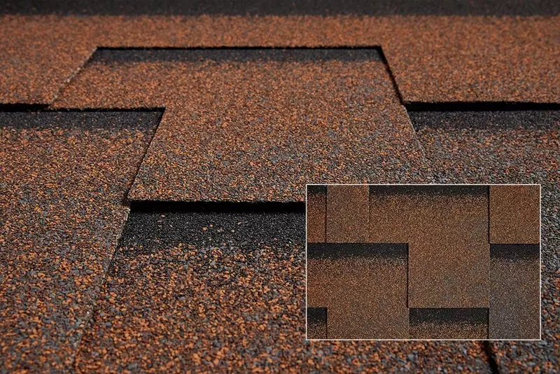 Битумная черепица KATEPAL ROCKY Медный отлив Гипкий черепица andulin мягкая кровля Гибкая черепица