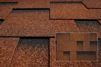 Битумная черепица KATEPAL ROCKY терракотам Гипкий черепица andulin мягкая кровля Гибкая черепица