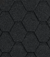 Гибкая черепица Docke PIE EURASIA/ ШЕСТИГРАННИК/ Серый Гипкий черепица andulin мягкая кровля Гибкая черепица