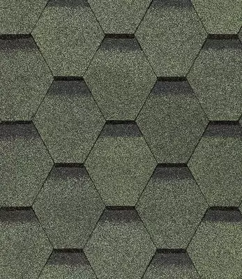 Гибкая черепица Docke PIE EUROPA/ KARAT/ Зеленый Гипкий черепица andulin мягкая кровля Гибкая черепица