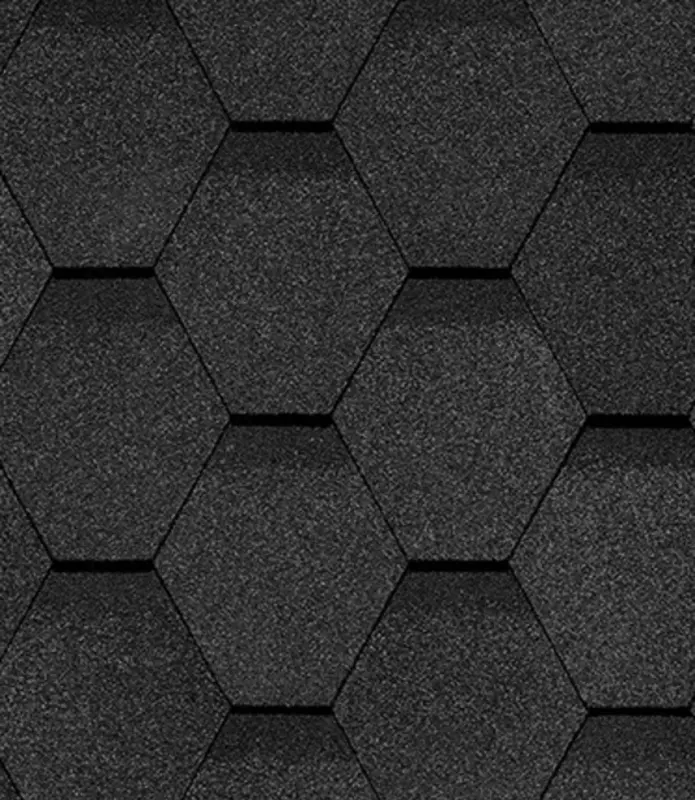 Гибкая черепица Docke PIE COMFORT/ СТАМБУЛ /Асфальт Гипкий черепица andulin мягкая кровля Гибкая черепица