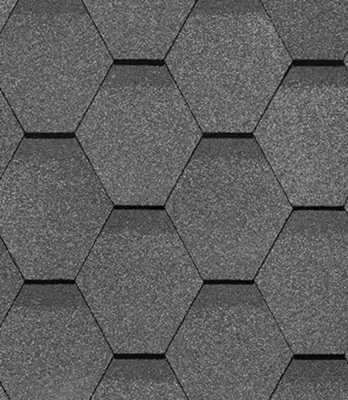   Гибкая черепица Docke PIE COMFORT/ СТАМБУЛ /Титан Гипкий черепица andulin мягкая кровля Гибкая черепица