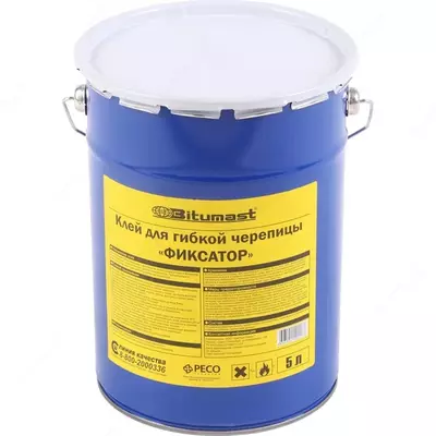 BITUMAST Egiluvchan cherepitsa uchun yelim  0 3 l.