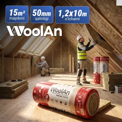 Woolan mineral paxtasi