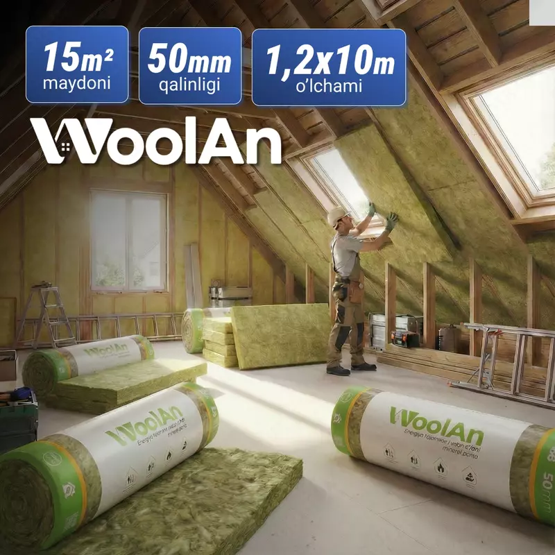  Woolan mineral paxtasi - 
