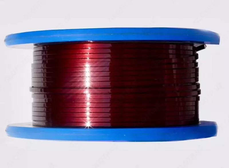 Прямоугольный эмаль провод обмоточный (эмальпровод) из алюминия AПЭТП2