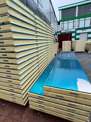  Qulfli PUR panel sendvichi (qulf / yashirin qulf) Ecoprom