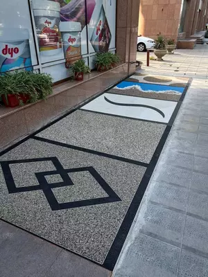 Услуги по укладке каменного ковра