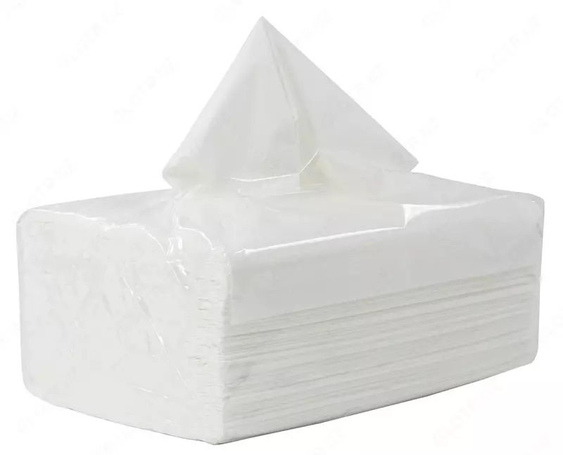 Сухие салфетки 2х слойные