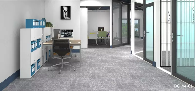 Ковровая плитка Multi-Level Loop — Премиальное решение для офисов от FOMAT