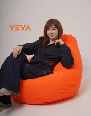 Rangli kreslo-qop (APELSIN)