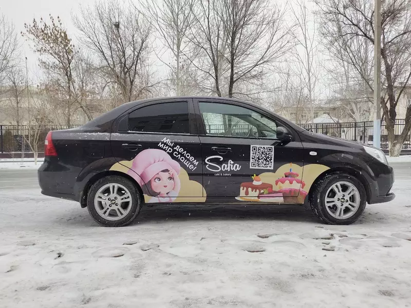   Мобильная реклама по всей Республике на частных авто