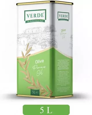 Рафинированное оливковое масло VERDE OLİVA POMACE OİL