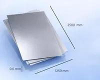 Стальной лист холоднокатанный 0.6*1250*2500