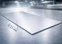 0.35 mm galvanizli po‘lat list