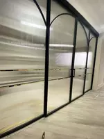   Раздвижные межкомнатные двери купе Loft стекло закалённое премиум