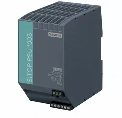 Avtomatlashtirish tizimi (elektr ta'minoti) "Siemens" 6EP1334-2BA20 SITOP PSU100S/1AC/DC24V/10A
