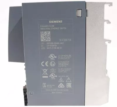 Siemens SCALANCE 6GK5208-0BA00-2AC2 XC208 Sanoat tomonidan boshqariladigan IE kaliti