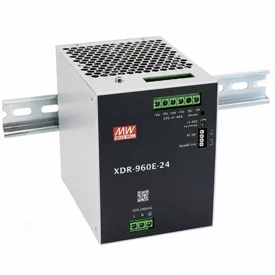 Mean Well XDR-960-24 Sanoat AC/DC quvvat manbai