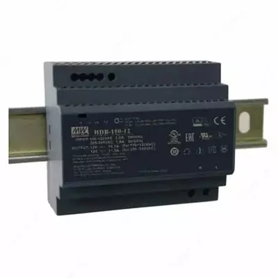 DIN Rail uchun ortacha quduq HDR-150-12 sanoat kommutatsiya quvvat manbai