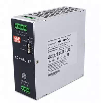 Mean Well XDR-480-12 sanoat AC/DC quvvat manbai