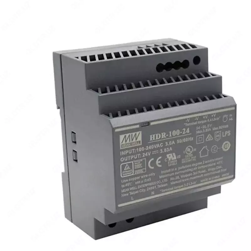 O'rtacha quduq HDR-120 DIN Rail sanoat kommutatsiya quvvat manbai