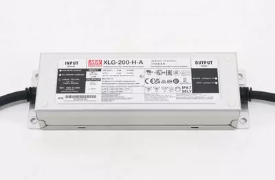  Светодиодный AC/DC драйвер Mean Well XLG-200-H-A  200 Вт для промышленного и наружного освещения - 