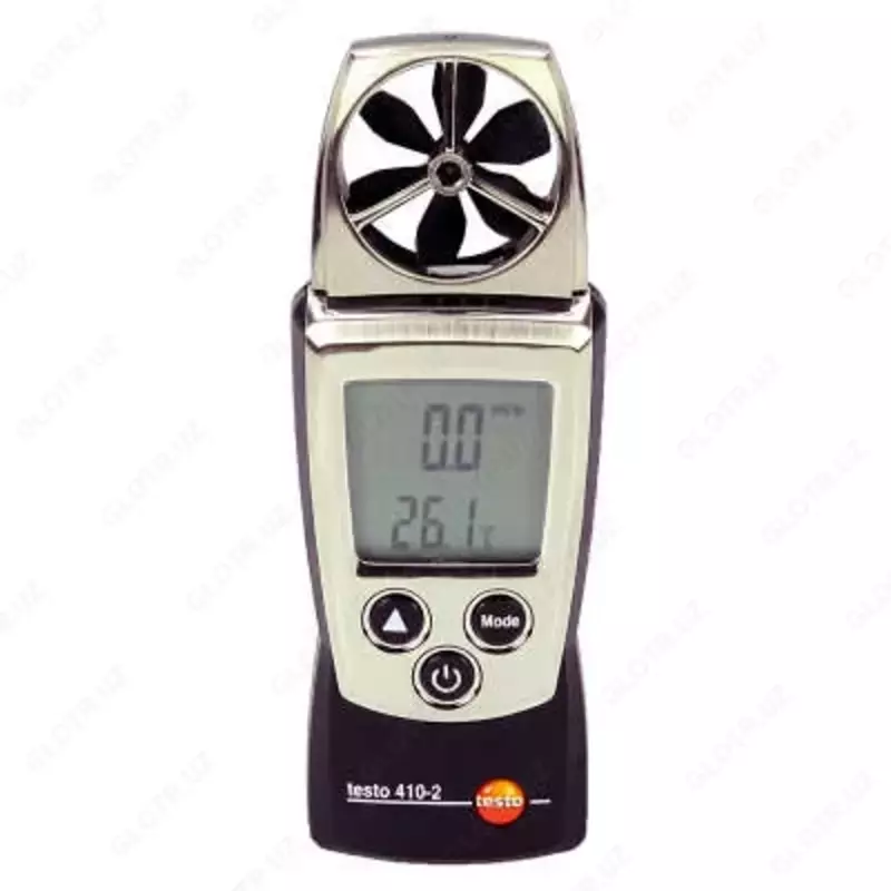 testo 410-2 — анемометр со встроенной крыльчаткой, сенсором влажности, сенсором температуры
