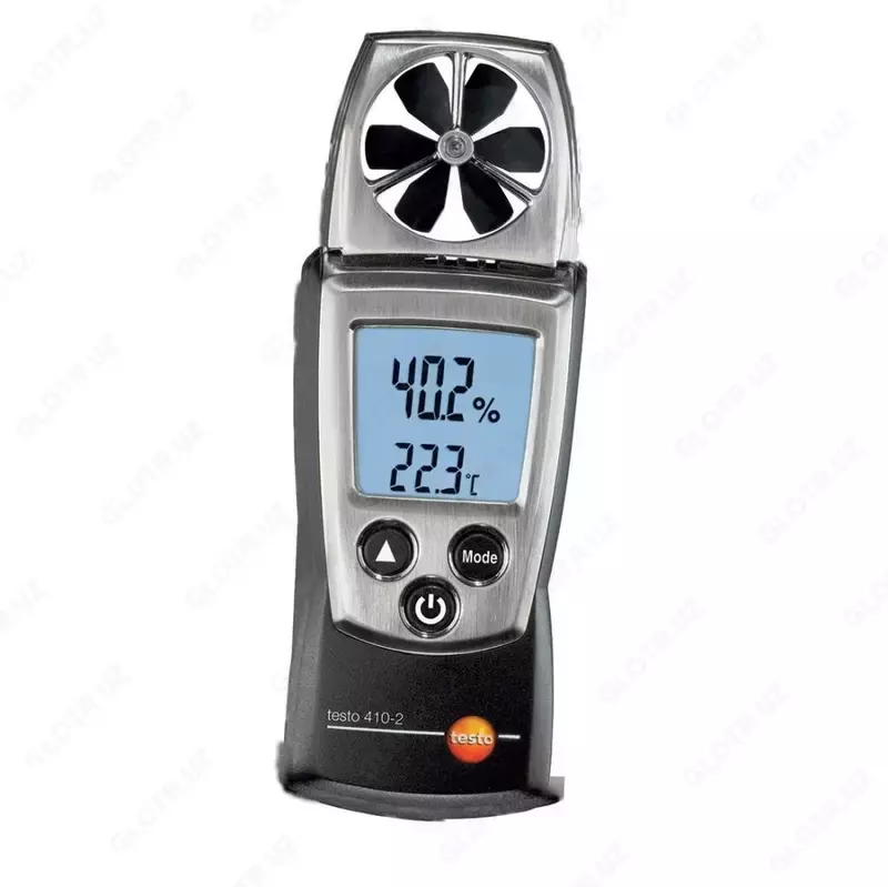 testo 410-2 — анемометр со встроенной крыльчаткой, сенсором влажности, сенсором температуры