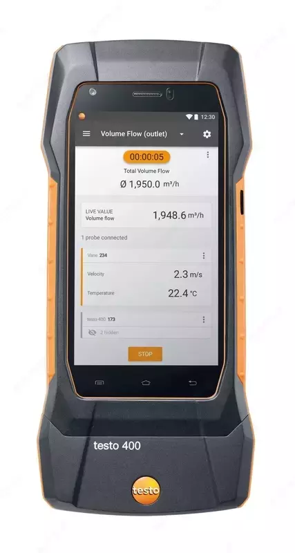 testo 400 — универсальный измерительный прибор для контроля микроклимата