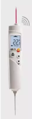 testo 826-T4 инфракрасный термометр с лазерным целеуказателем и проникающим пищевым зондом