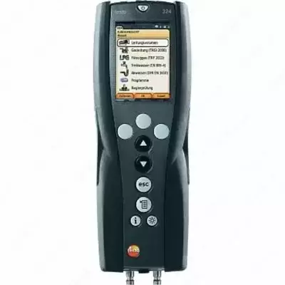 Testo 324 Professional Kit: Gaz va gidravlik quvurlarni sinovdan o'tkazish tizimi