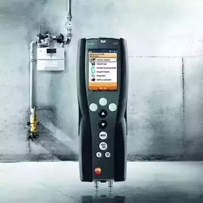 Testo 324 Professional Kit: Gaz va gidravlik quvurlarni sinovdan o'tkazish tizimi