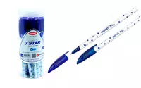 Sharikli ruchkalar Monet 7Star 2BP002  ko‘k rang  30 dona to‘plam  qutida 1680 dona