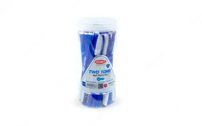 Шариковые ручки Monet White Cap Blue Body MBP001  синие  в упаковке 25 шт